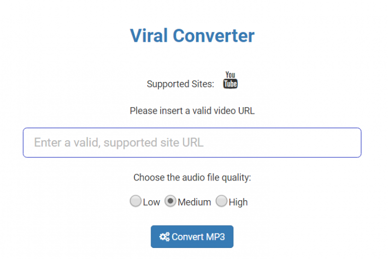 ViralConverter – Best YouTube to MP3 Converter