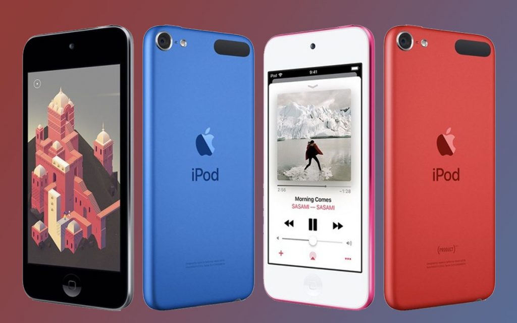 new ipod touch now performs more than ever thanks to the A10 Fusion and up to twice as much storage