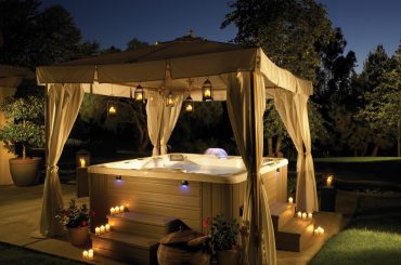 Decorating Your Hot Tub Gazebo for the Holidays