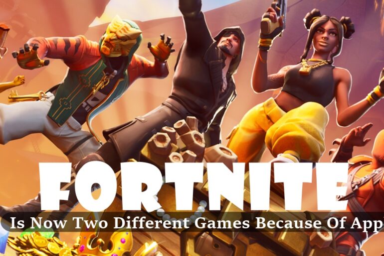 Is Now Two Different Games Because Of Apple