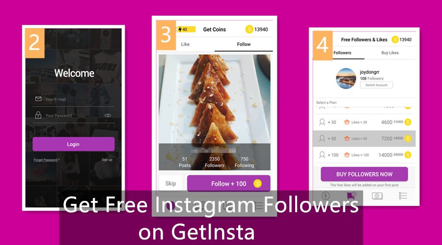 How to Get Free Instagram Followers on GetInsta