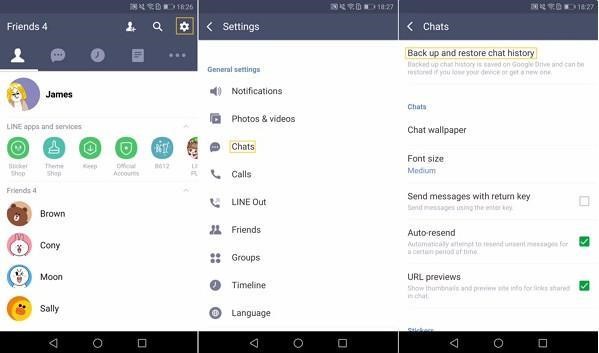 How To Backup Line Chat On Android Loop21