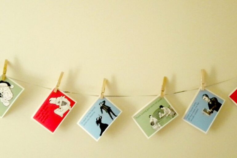 The Basic Seasons Greetings Christmas Cards Etiquettes