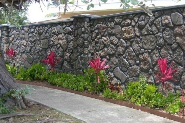Lava Rock vs. Stone for Your New Fence