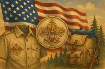 Scouting America program empowering youth development and leadership through outdoor activities