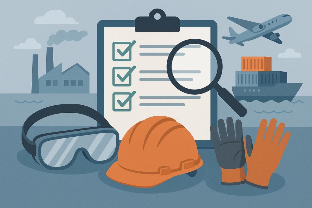 Safety equipment inspection and selection process for overseas sourcing in IPF industry