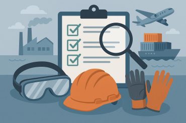 Safety equipment inspection and selection process for overseas sourcing in IPF industry