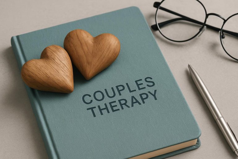 Couples engaging in therapy session, illustrating benefits of counseling for relationships