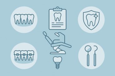 Family dentist providing specialized dental services and treatments in a modern dental clinic