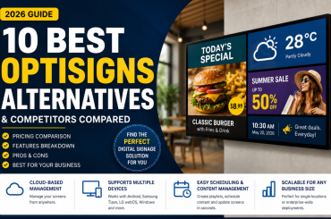 Image 1 of 10 Best OptiSigns Alternatives in 2026 (Honestly Compared)