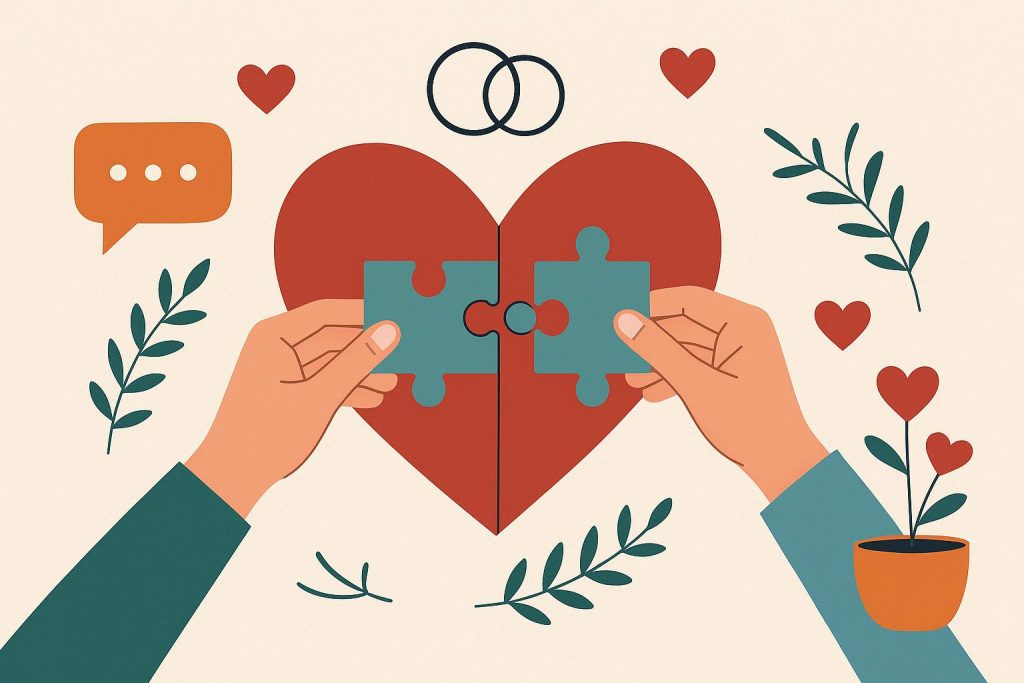 Relationship counseling session guided by Ellis Nicolson for couples seeking stronger connections